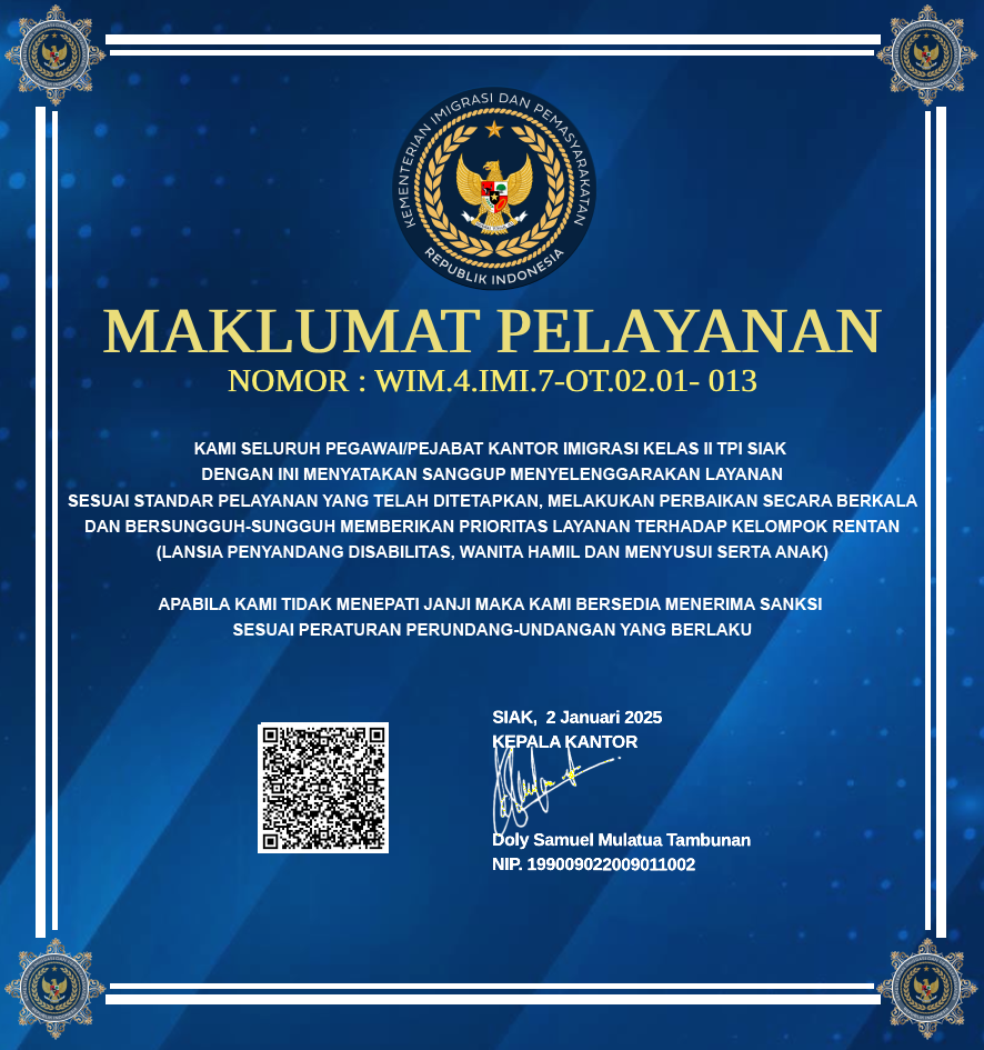 maklumat pelayanan